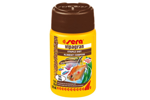 Thức ăn cho cá cảnh Sera Vipagran 100ml 30g Basic soft granule
